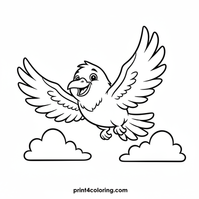 Happy Raven's Sky Dance