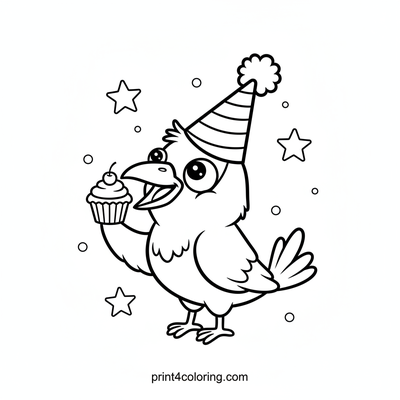 Raven's Wobbly Cupcake Party!