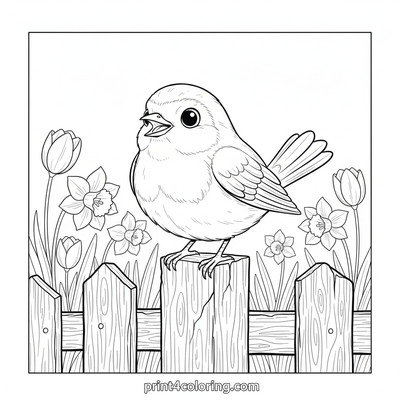 Robin's Spring Serenade