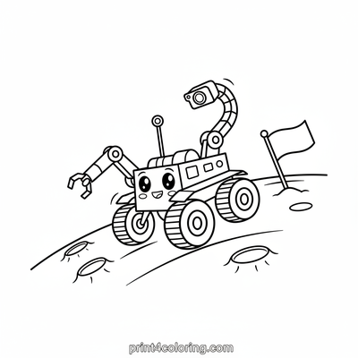 Moon Rover's Big Job