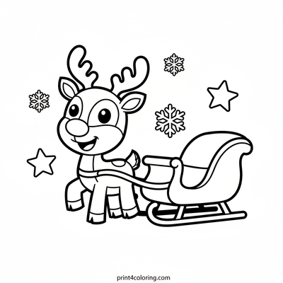 Rudolph's Magical Sleigh Dash