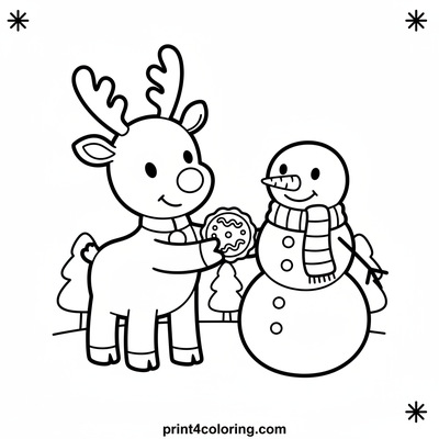 Rudolph's Sweet Cookie Share