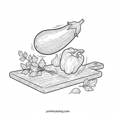 Rustic Harvest Kitchen Still Life