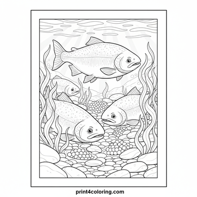 Cozy Salmon Spawning Sanctuary