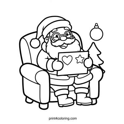 Santa Claus coloring pages preview