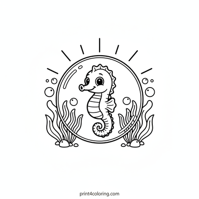 Magical Seahorse Bubble Journey