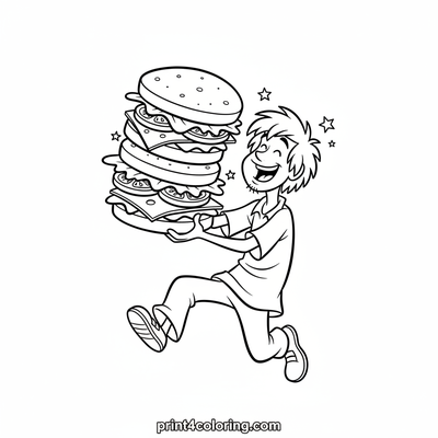 Shaggy's Epic Sandwich Adventure!