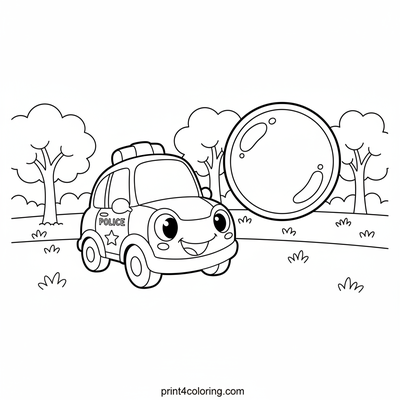 The Boop-Boop Bubble Chase! - free printable coloring page