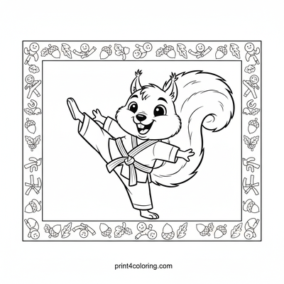 Silly Squirrel's Taekwondo Twist