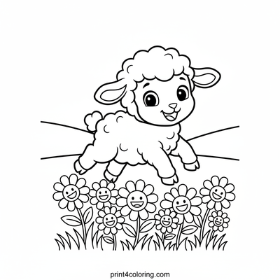 Joyful Lamb's Spring Frolic