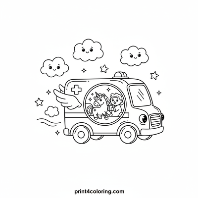 Unicorn's Healing Flight