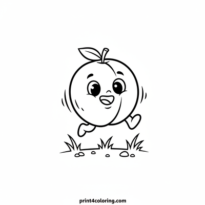 Happy Apricot's Grassy Smile