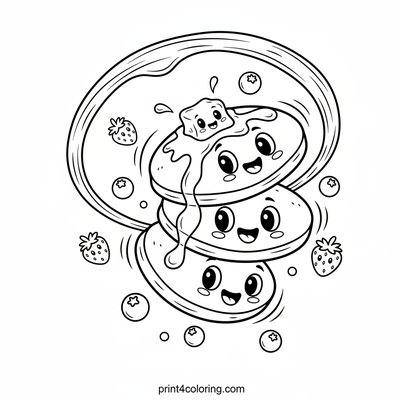 Sweet Smiles Pancake Tower