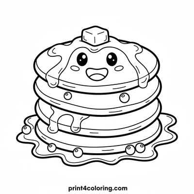 Happy Stack of Pancake Pals