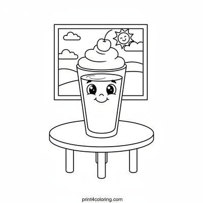 Happy Strawberry Milkshake Fun