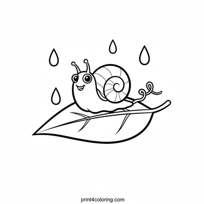 Happy Snail's Rainy Day Journey