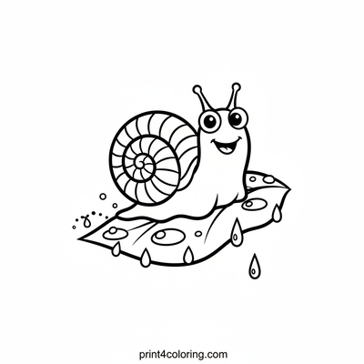 Rain coloring pages preview