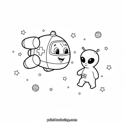 Cosmic Care: Alien Rescue Mission