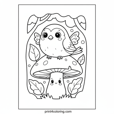 Sparklewing Robin's Magical Perch