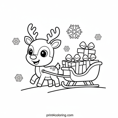 Speedy Reindeer's Christmas Delivery!