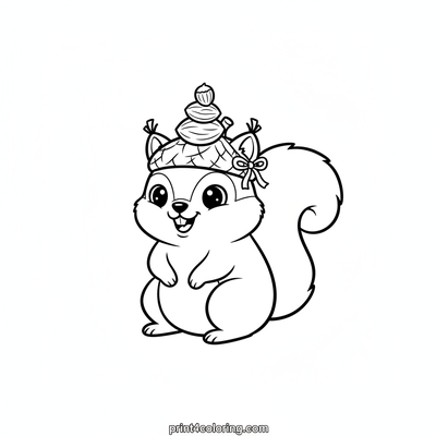 Silly Squirrel's Acorn Hat Party
