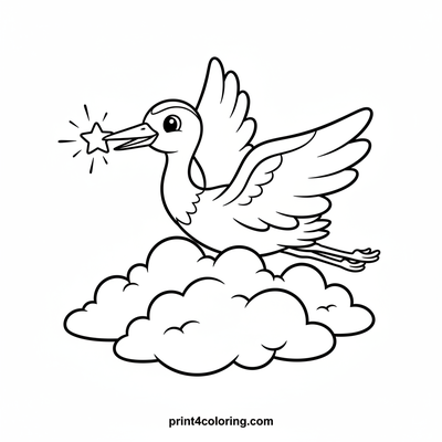 Star-Bearer Crane's Cloud Kingdom Flight