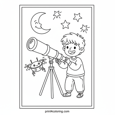 Night Sky Helper: Drone & Telescope Fun
