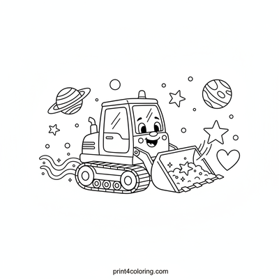 Stardust Bulldozer's Cosmic Art