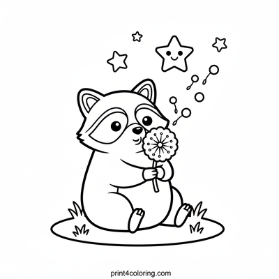 Starlight Raccoon's Magical Wish