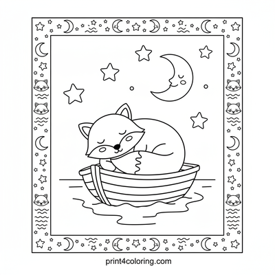 Rowboat coloring pages preview