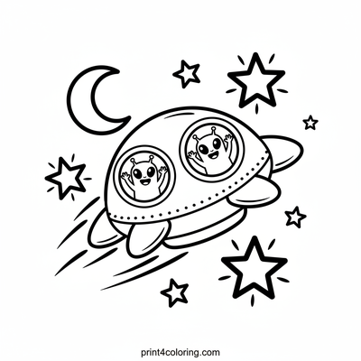 Starship Explorer's Cosmic Journey