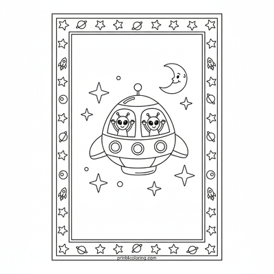Ship coloring pages preview