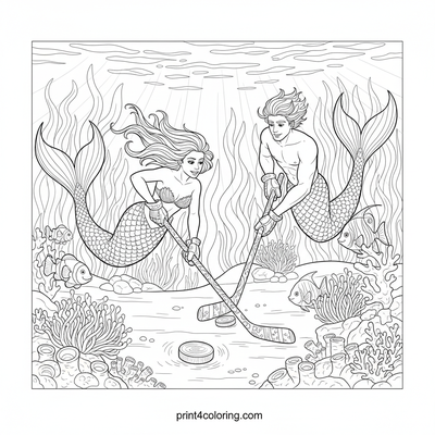 Subaquatic Hockey Showdown: Merfolk Championship