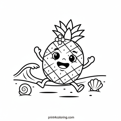 Pineapple Pal's Sunny Beach Day