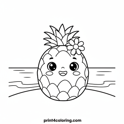 Sunny Pineapple Pal's Tropical Smile