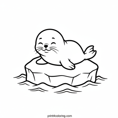 Sweet Dreams Baby Seal Pup