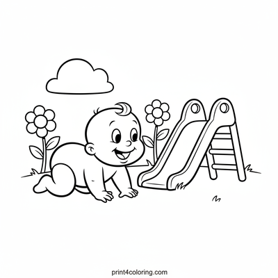 Swee'Pea's Sunny Slide Adventure!