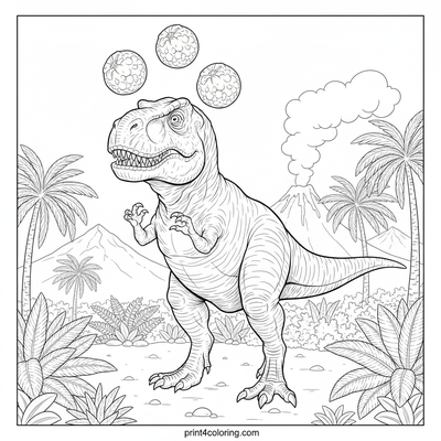 Tyrannosaurus Rex's Fruit Fiasco