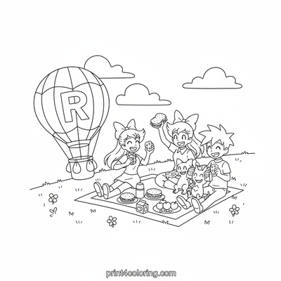 Team Rocket's Sunny Picnic Adventure