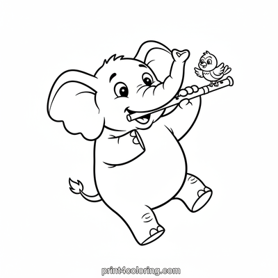 Happy Elephant's Big Flute Tune