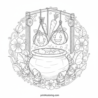 Soup coloring pages preview