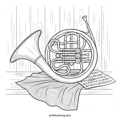 Vintage French Horn Masterpiece