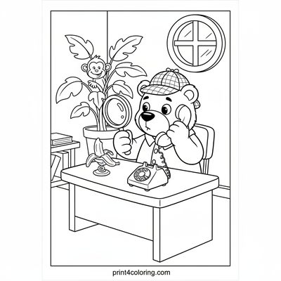Detective Bear's Banana Mystery Hotline