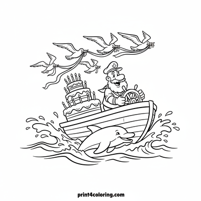 Captain Bluto's Grand Cake Voyage