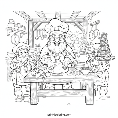 Whimsical Dwarf Bake-Off Extravaganza