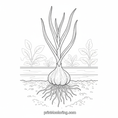 The Mighty Garlic Plant