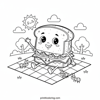 The Smiling Sandwich's Picnic Party