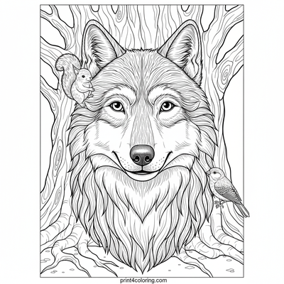 The Benevolent Forest Guardian and His Ancient Oak