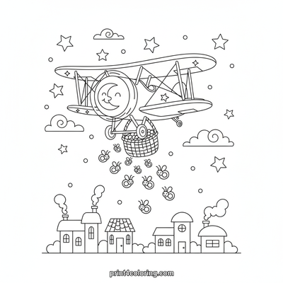 The Magical Cloud Express: Firefly Delivery!