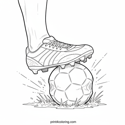 Soccer Strike: The Perfect Kick - free printable coloring page